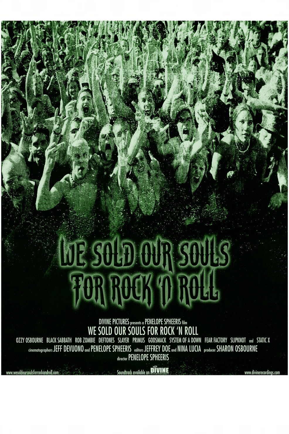 We Sold Our Souls for Rock 'n Roll Poster