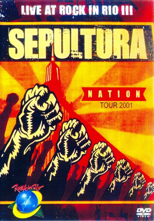 Sepultura - Live Rock in Rio 2001 Poster