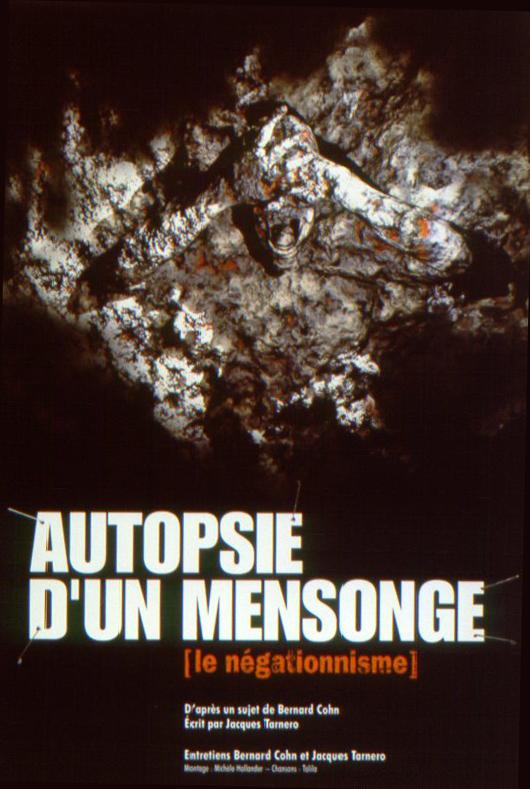 Autopsie d'un mensonge - Le négationnisme Poster