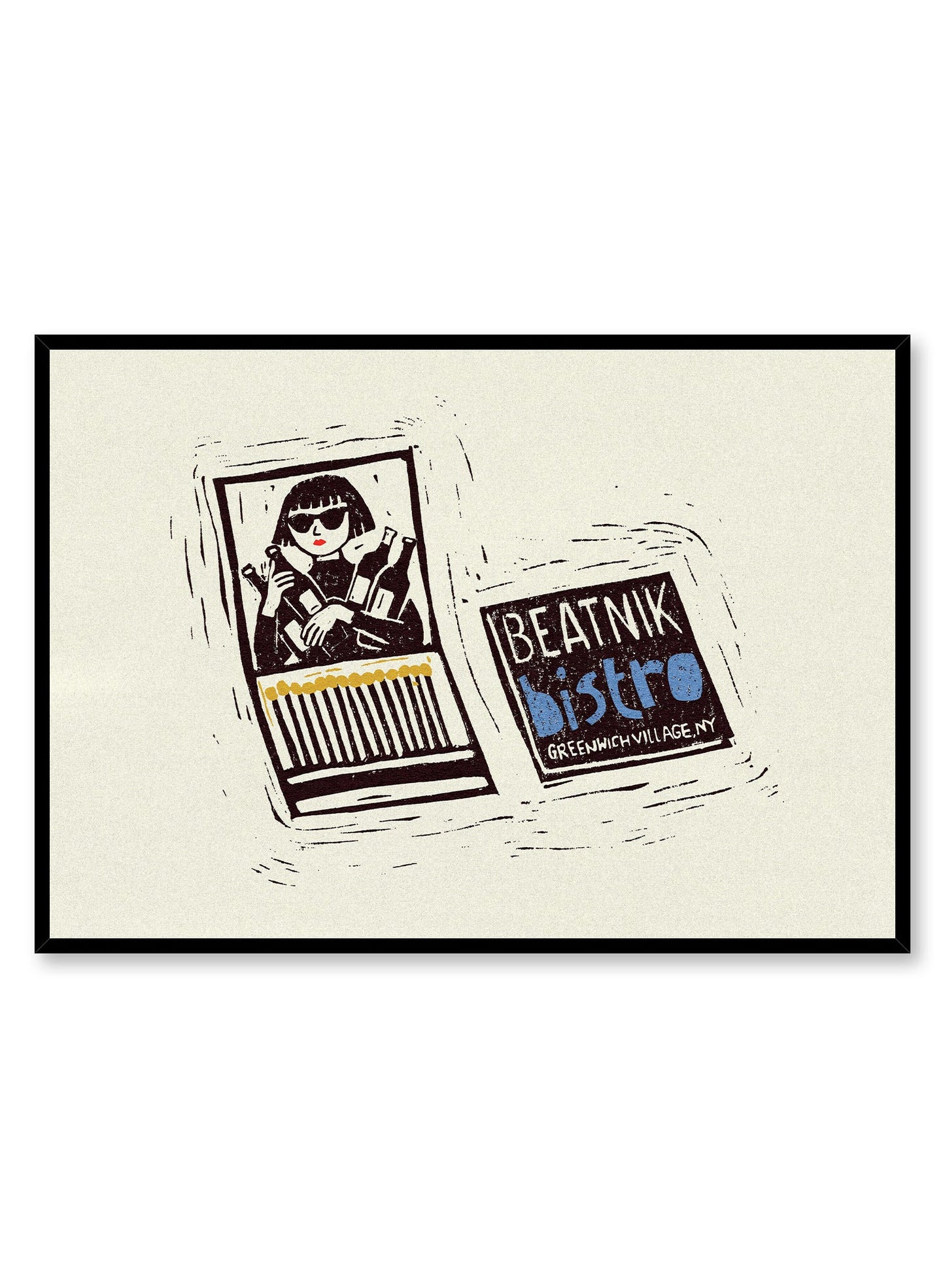Beatnik Bistro, Poster